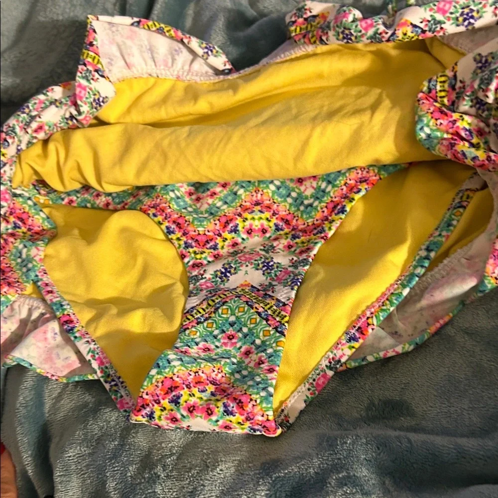 Jessica Simpson Multicolor Floral Bikini bottom medium - Picture 5 of 13